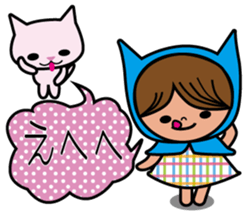 Cat cowl sticker #8924812