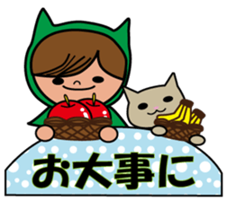 Cat cowl sticker #8924816