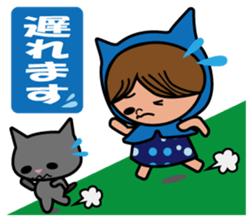 Cat cowl sticker #8924817