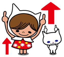 Cat cowl sticker #8924819