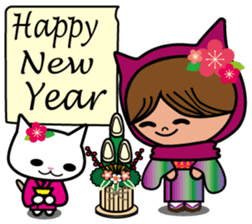 Cat cowl sticker #8924823