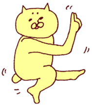 The cat which I drew 4 sticker #8924995