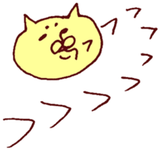 The cat which I drew 4 sticker #8924998