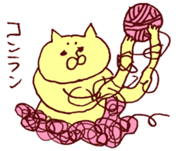 The cat which I drew 4 sticker #8925009