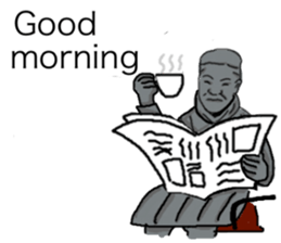 Ancient Chinese clay image sticker #8925025