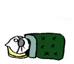 Red eyes Cat sticker #8925165