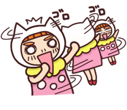 girls lovely sticker #8925234