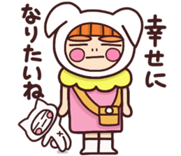 girls lovely sticker #8925235