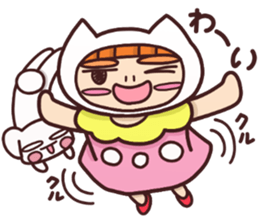 girls lovely sticker #8925239