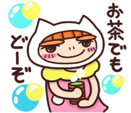 girls lovely sticker #8925241