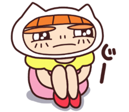 girls lovely sticker #8925259