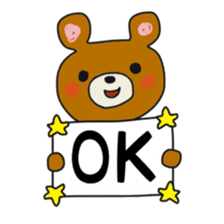 The daily life which is a bear freely sticker #8925384