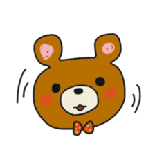 The daily life which is a bear freely sticker #8925386