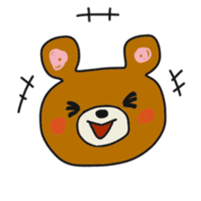 The daily life which is a bear freely sticker #8925387