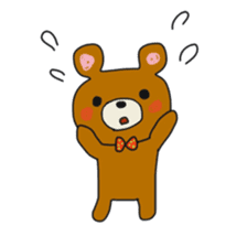 The daily life which is a bear freely sticker #8925392