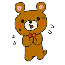 The daily life which is a bear freely sticker #8925393