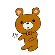 The daily life which is a bear freely sticker #8925395