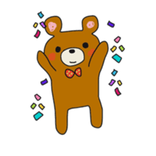 The daily life which is a bear freely sticker #8925398
