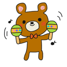 The daily life which is a bear freely sticker #8925399
