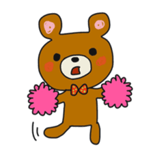The daily life which is a bear freely sticker #8925400