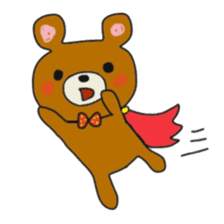 The daily life which is a bear freely sticker #8925401