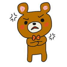 The daily life which is a bear freely sticker #8925405