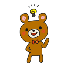 The daily life which is a bear freely sticker #8925408