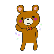 The daily life which is a bear freely sticker #8925409