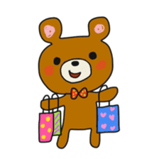 The daily life which is a bear freely sticker #8925410