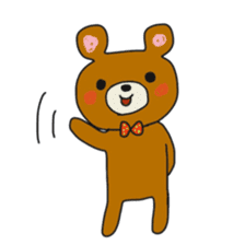 The daily life which is a bear freely sticker #8925411