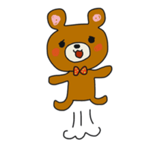 The daily life which is a bear freely sticker #8925412