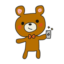 The daily life which is a bear freely sticker #8925413