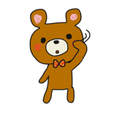 The daily life which is a bear freely sticker #8925414