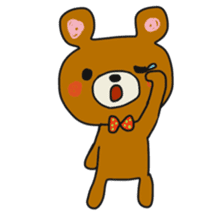 The daily life which is a bear freely sticker #8925417