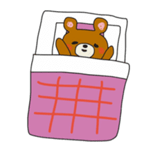 The daily life which is a bear freely sticker #8925420