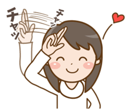 sticker for girlfriend. sticker #8925612