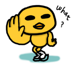 Skating Bird sticker #8925624