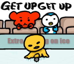 Skating Bird sticker #8925641