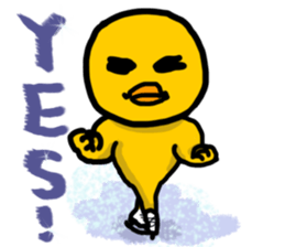 Skating Bird sticker #8925644