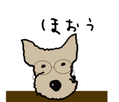 I love Wire fox terrier sticker #8925772