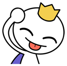 White Prince sticker #8926360