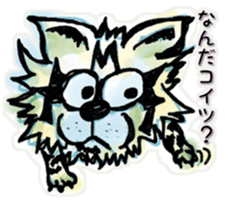 Japanese Cat Stickers. sticker #8926480