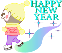 Happy New Year Sticker 2016 sticker #8926681