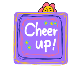 rainbow flowers sticker #8926807