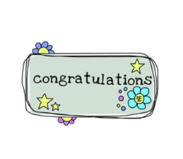 rainbow flowers sticker #8926813