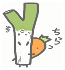 carrot & Rabbit sticker #8927079