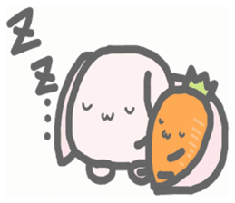 carrot & Rabbit sticker #8927097