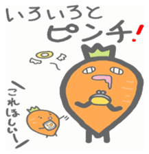 carrot & Rabbit sticker #8927102