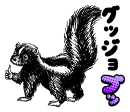 skunk sticker #8927264