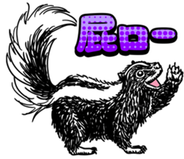 skunk sticker #8927268